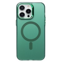 Чехол-накладка для Apple iPhone 14 Pro Max (зеленый) - SM025 SafeMag