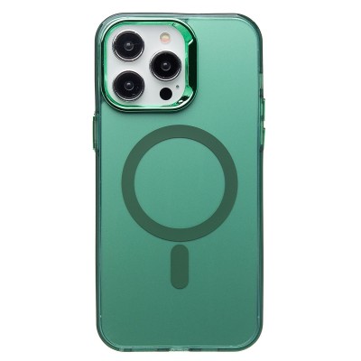 Чехол-накладка для Apple iPhone 14 Pro Max (зеленый) - SM025 SafeMag