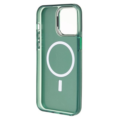 Чехол-накладка для Apple iPhone 14 Pro Max (зеленый) - SM025 SafeMag