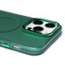 Чехол-накладка для Apple iPhone 14 Pro Max (зеленый) - SM025 SafeMag
