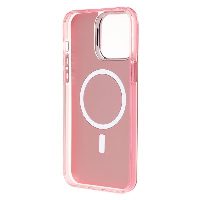 Чехол-накладка для Apple iPhone 14 Pro Max (розовый) - SM025 SafeMag Чехол-накладка для Apple iPhone 14 Pro Max (розовый) - SM025 SafeMag