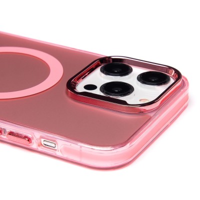 Чехол-накладка для Apple iPhone 14 Pro Max (розовый) - SM025 SafeMag Чехол-накладка для Apple iPhone 14 Pro Max (розовый) - SM025 SafeMag