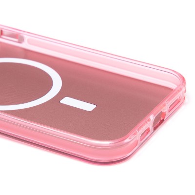 Чехол-накладка для Apple iPhone 14 Pro Max (розовый) - SM025 SafeMag Чехол-накладка для Apple iPhone 14 Pro Max (розовый) - SM025 SafeMag