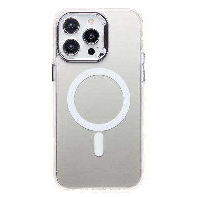 Чехол-накладка для Apple iPhone 14 Pro Max (белый) - SM025 SafeMag Чехол-накладка для Apple iPhone 14 Pro Max (белый) - SM025 SafeMag