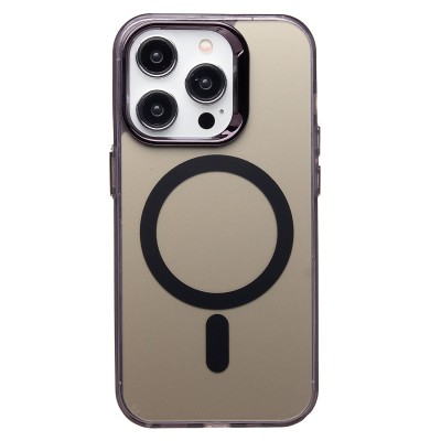 Чехол-накладка для Apple iPhone 14 Pro (черный) - SM025 SafeMag