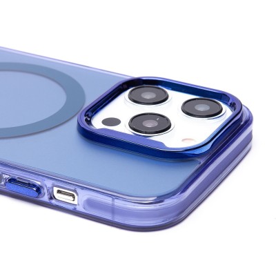 Чехол-накладка для Apple iPhone 14 Pro (синий) - SM025 SafeMag