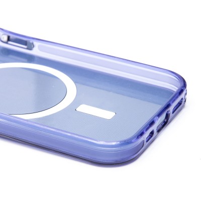 Чехол-накладка для Apple iPhone 14 Pro (синий) - SM025 SafeMag