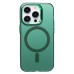 Чехол-накладка для Apple iPhone 14 Pro (зеленый) - SM025 SafeMag