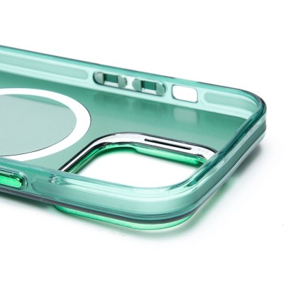 Чехол-накладка для Apple iPhone 14 Pro (зеленый) - SM025 SafeMag Чехол-накладка для Apple iPhone 14 Pro (зеленый) - SM025 SafeMag