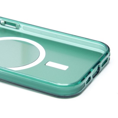 Чехол-накладка для Apple iPhone 14 Pro (зеленый) - SM025 SafeMag Чехол-накладка для Apple iPhone 14 Pro (зеленый) - SM025 SafeMag