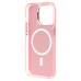 Чехол-накладка для Apple iPhone 14 Pro (розовый) - SM025 SafeMag