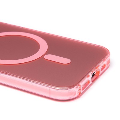 Чехол-накладка для Apple iPhone 14 Pro (розовый) - SM025 SafeMag