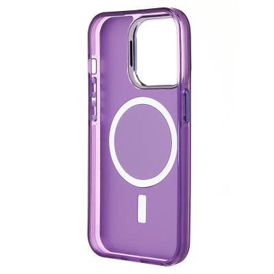 Чехол-накладка для Apple iPhone 14 Pro (фиолетовый) - SM025 SafeMag