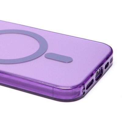 Чехол-накладка для Apple iPhone 14 Pro (фиолетовый) - SM025 SafeMag