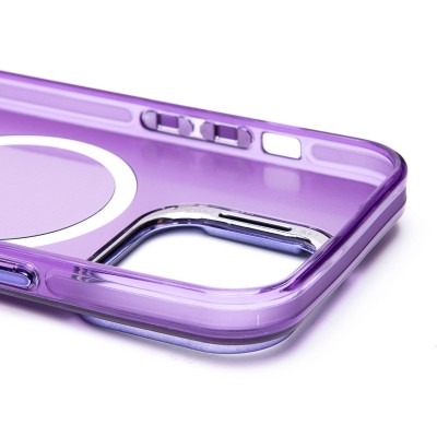 Чехол-накладка для Apple iPhone 14 Pro (фиолетовый) - SM025 SafeMag