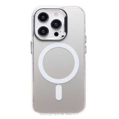 Чехол-накладка для Apple iPhone 14 Pro (белый) - SM025 SafeMag Чехол-накладка для Apple iPhone 14 Pro (белый) - SM025 SafeMag