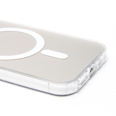Чехол-накладка для Apple iPhone 14 Pro (белый) - SM025 SafeMag