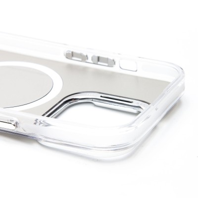 Чехол-накладка для Apple iPhone 14 Pro (белый) - SM025 SafeMag