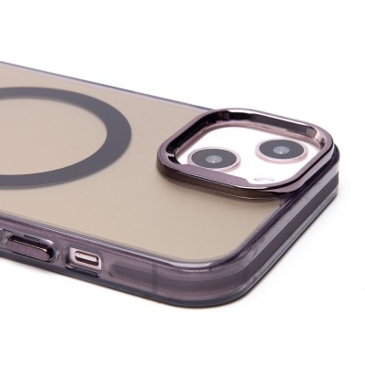 Чехол-накладка для Apple iPhone 13 (черный) - SM025 SafeMag