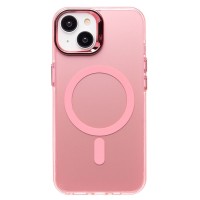 Чехол-накладка для Apple iPhone 13 (розовый) - SM025 SafeMag