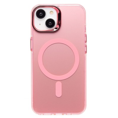 Чехол-накладка для Apple iPhone 13 (розовый) - SM025 SafeMag