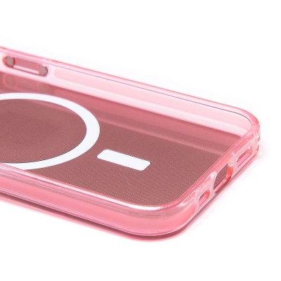 Чехол-накладка для Apple iPhone 13 (розовый) - SM025 SafeMag