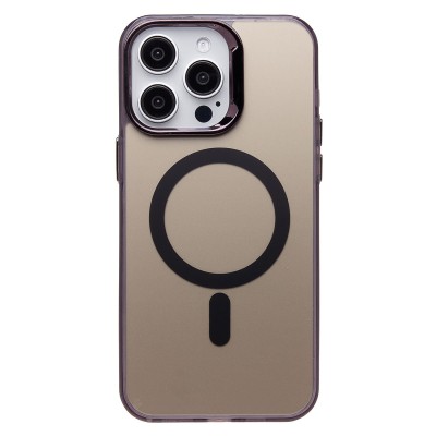 Чехол-накладка для Apple iPhone 15 Pro Max (черный) - SM025 SafeMag