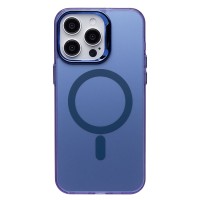 Чехол-накладка для Apple iPhone 15 Pro Max (синий) - SM025 SafeMag
