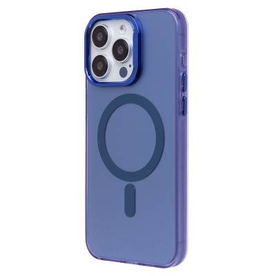 Чехол-накладка для Apple iPhone 15 Pro Max (синий) - SM025 SafeMag