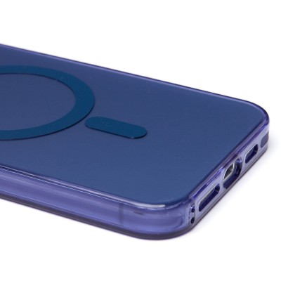Чехол-накладка для Apple iPhone 15 Pro Max (синий) - SM025 SafeMag