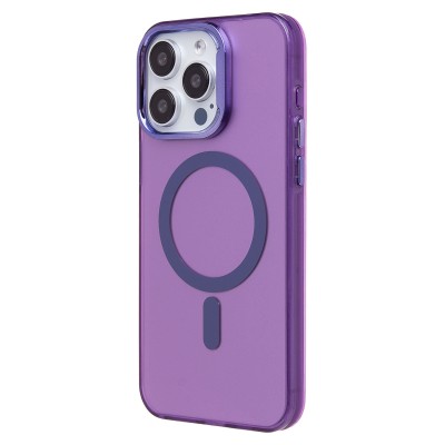 Чехол-накладка для Apple iPhone 15 Pro Max (фиолетовый) - SM025 SafeMag