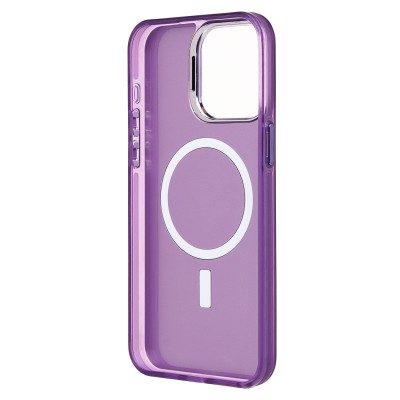 Чехол-накладка для Apple iPhone 15 Pro Max (фиолетовый) - SM025 SafeMag