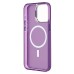 Чехол-накладка для Apple iPhone 15 Pro Max (фиолетовый) - SM025 SafeMag