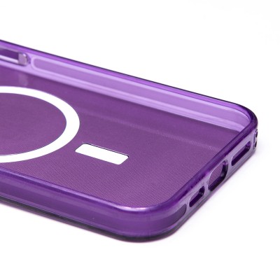 Чехол-накладка для Apple iPhone 15 Pro Max (фиолетовый) - SM025 SafeMag