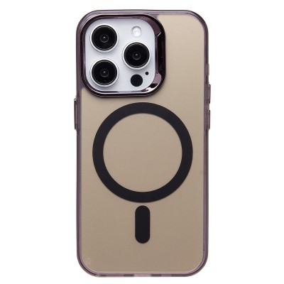 Чехол-накладка для Apple iPhone 15 Pro (черный) - SM025 SafeMag