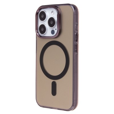 Чехол-накладка для Apple iPhone 15 Pro (черный) - SM025 SafeMag