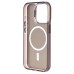 Чехол-накладка для Apple iPhone 15 Pro (черный) - SM025 SafeMag