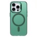 Чехол-накладка для Apple iPhone 15 Pro (зеленый) - SM025 SafeMag