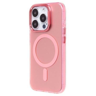 Чехол-накладка для Apple iPhone 15 Pro (розовый) - SM025 SafeMag
