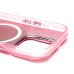 Чехол-накладка для Apple iPhone 15 Pro (розовый) - SM025 SafeMag