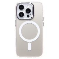 Чехол-накладка для Apple iPhone 15 Pro (белый) - SM025 SafeMag
