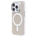 Чехол-накладка для Apple iPhone 15 Pro (белый) - SM025 SafeMag