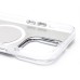 Чехол-накладка для Apple iPhone 15 Pro (белый) - SM025 SafeMag
