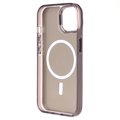 Чехол-накладка для Apple iPhone 15 (черный) - SM025 SafeMag