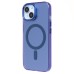 Чехол-накладка для Apple iPhone 15 (синий) - SM025 SafeMag