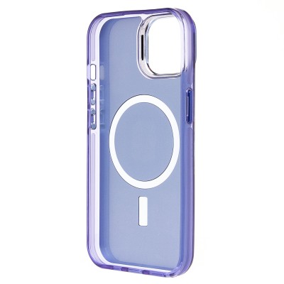 Чехол-накладка для Apple iPhone 15 (синий) - SM025 SafeMag