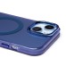 Чехол-накладка для Apple iPhone 15 (синий) - SM025 SafeMag