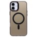 Чехол-накладка для Apple iPhone 16 Plus (черный) - SM025 SafeMag