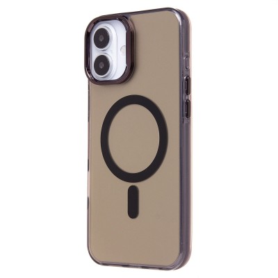 Чехол-накладка для Apple iPhone 16 Plus (черный) - SM025 SafeMag
