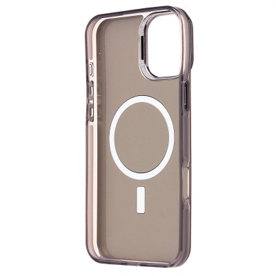 Чехол-накладка для Apple iPhone 16 Plus (черный) - SM025 SafeMag